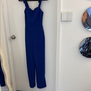Elegant Blue Jumpsuit